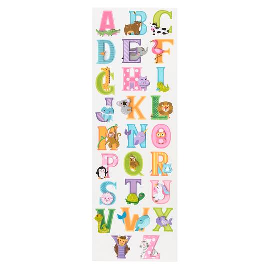 12 Pack: Kids Alphabet Stickers by Recollections™